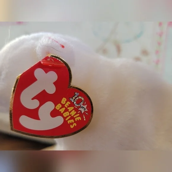 Ty Beanie Baby "Fridge" The Polar Bear Plush - Picture 5 of 9